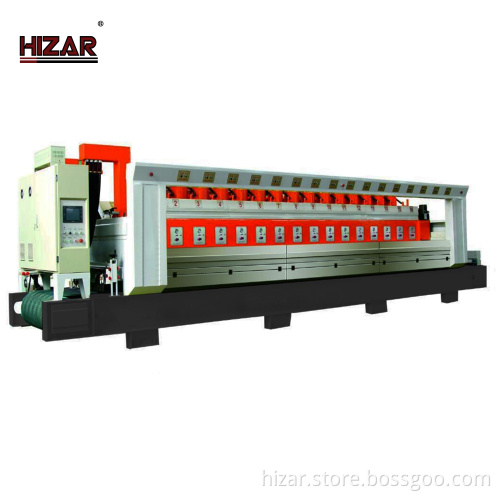 HIZAR HAP12 Semiprecious Marble Slab Polishing Tiles Machine in Turkey
